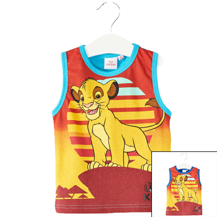 Picture of LIO21221465-LION KING SLEEVELESS TOP IN COTTON